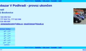 autobazar v podhradí