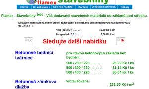 Flamex stavebniny svitávka verze 1