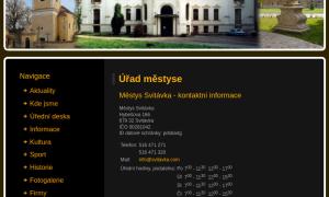 Městys Svitávka